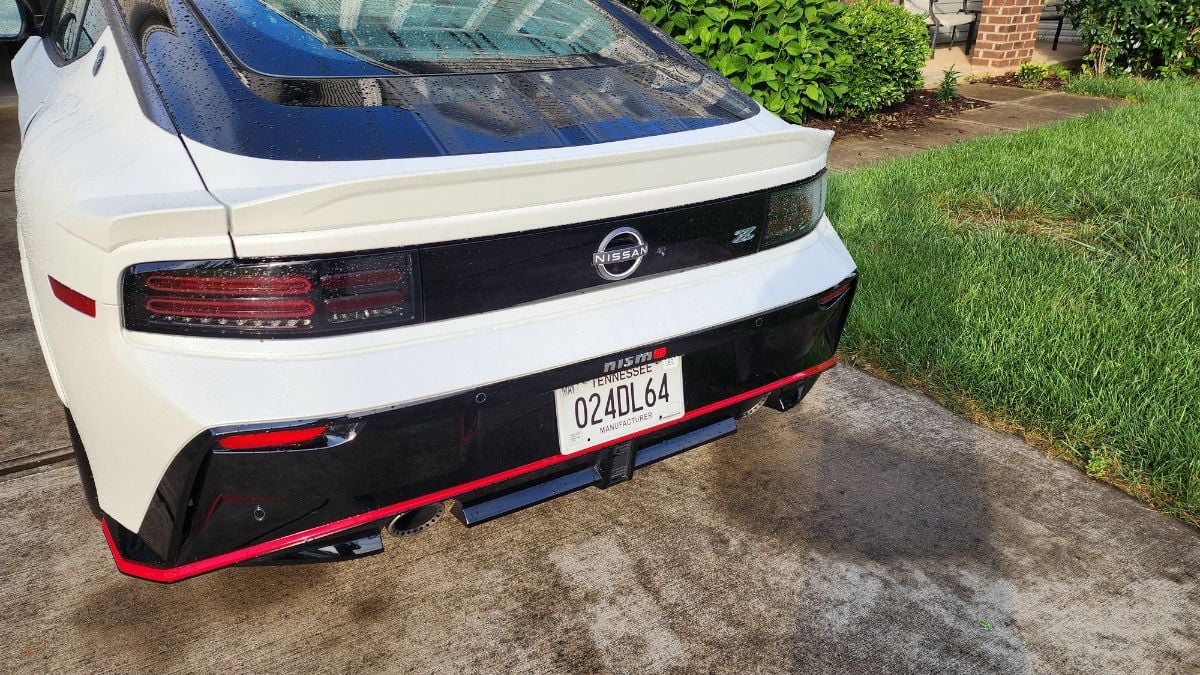 2025 Nissan Z Nismo rear look