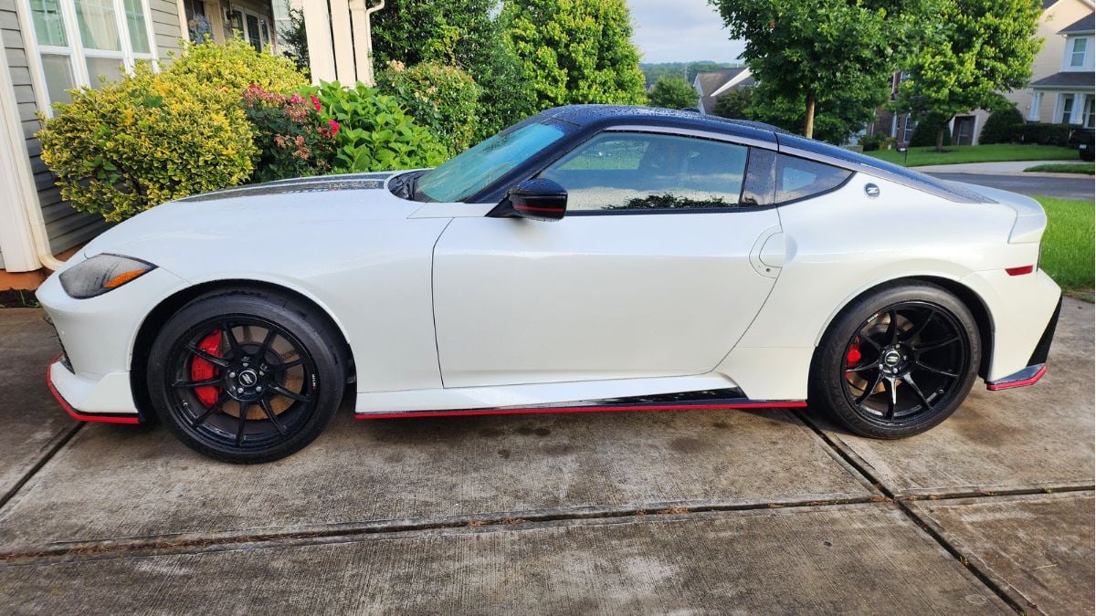 2025 Nissan Z Nismo white exterior
