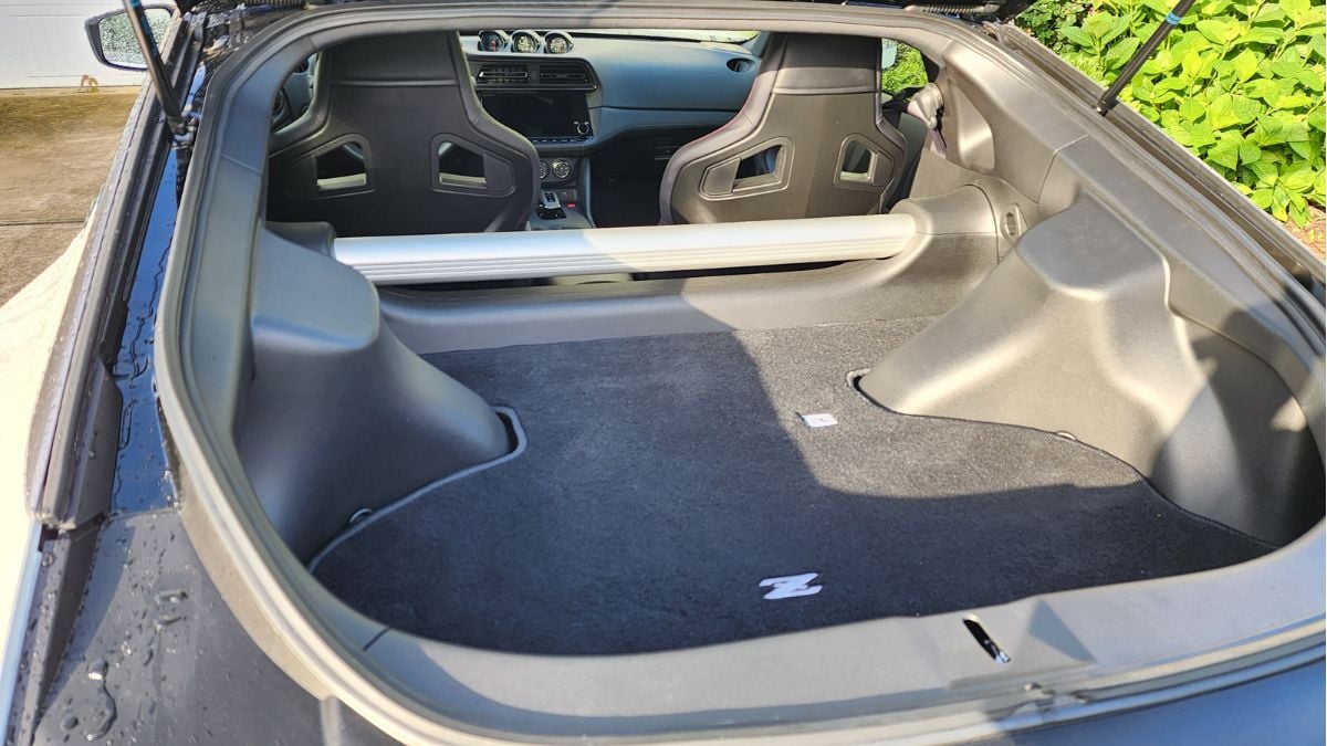 2025 Nissan Z Nismo's Cargo Space