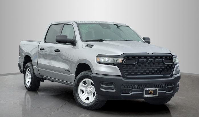2025 Ram 1500 with stock 18-inch wheels
