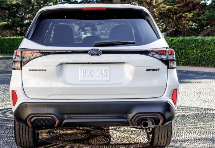 2025 Subaru Forester rear