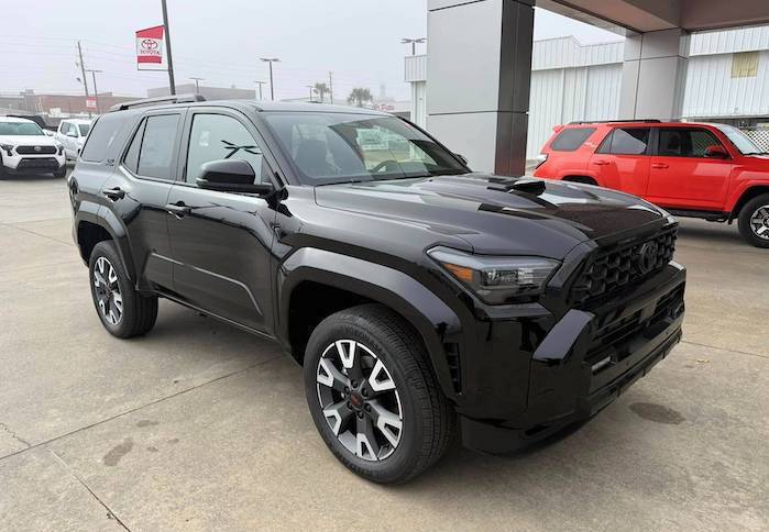 2025 Toyota 4Runner TRD Pro at the dealer