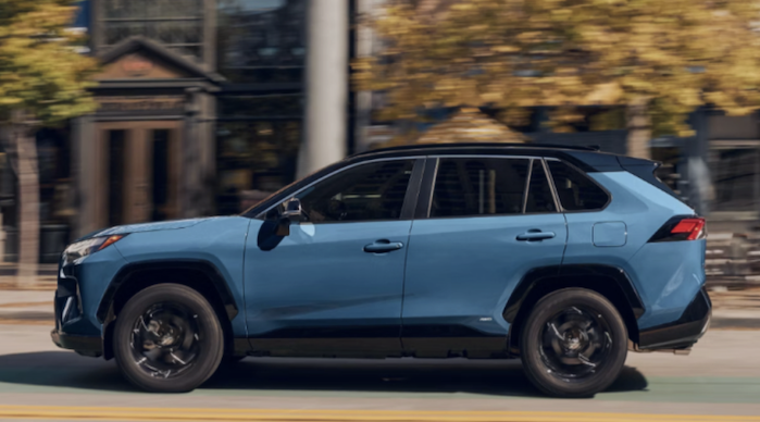 2025 Toyota RAV4 Prime driving