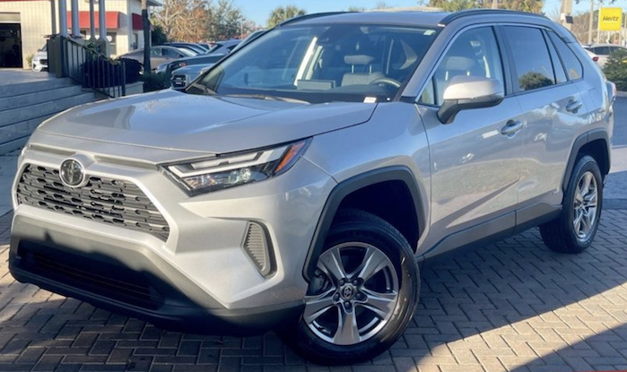 Kris King's 2025 Toyota RAV4 smoke