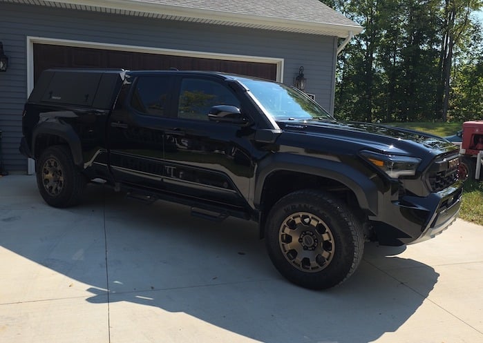 Ron's 2025 Toyota Tacoma Trailhunter in the driveway