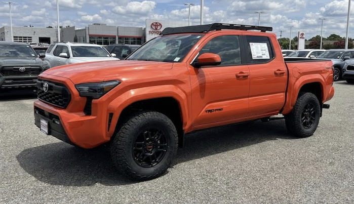 Dan Thomas wants to order a 2026 Toyota Tacoma like this