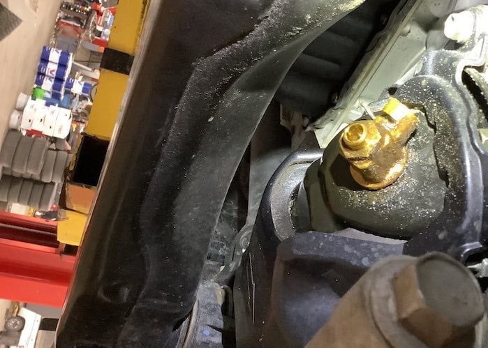 Carla's 2024 Toyota Tacoma with the Fumoto drain plug