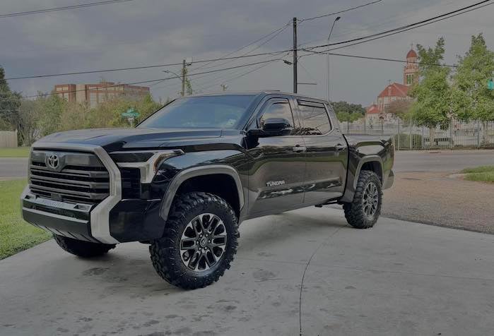 Jakes 2025 Toyota Tundra pickup front view