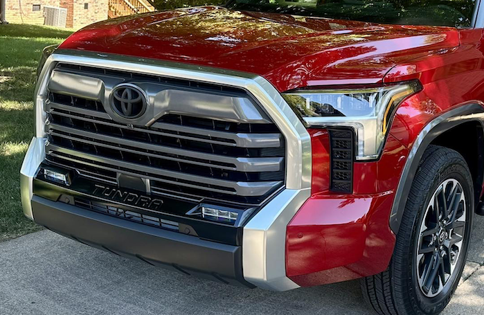 Justin's 2025 Toyota Tundra grille