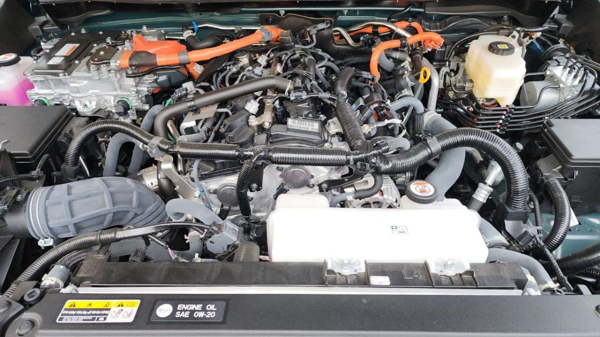 2025 toyota 4runner hybrid trailhunter's engine