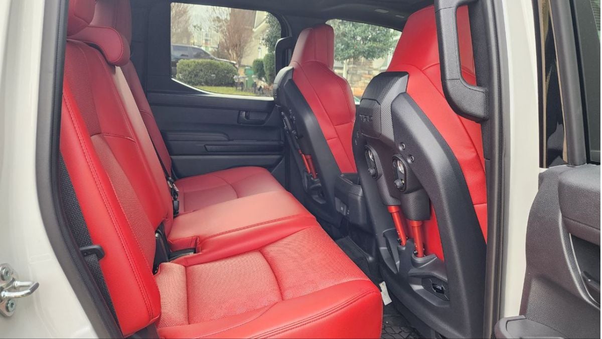 2025-2026 Toyota Tacoma's rear seat and front seat shock absorbers