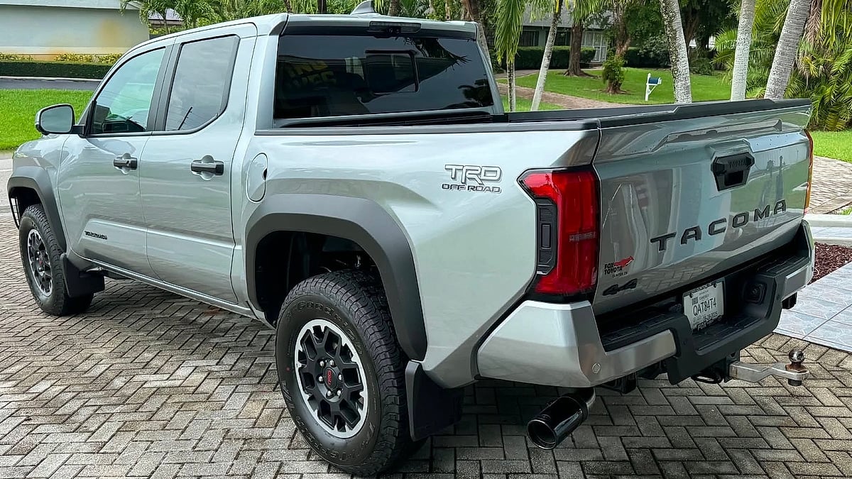 2025 Toyota Tacoma in the driveway of Rene Gomez
