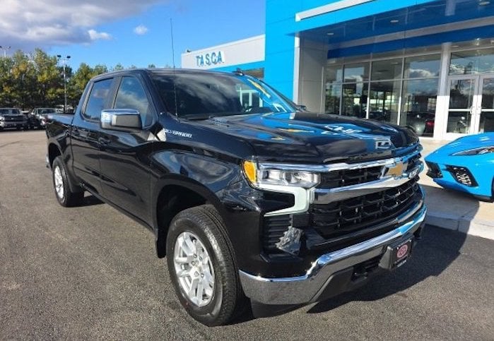 2026 Chevy Silverado at the dealer front view