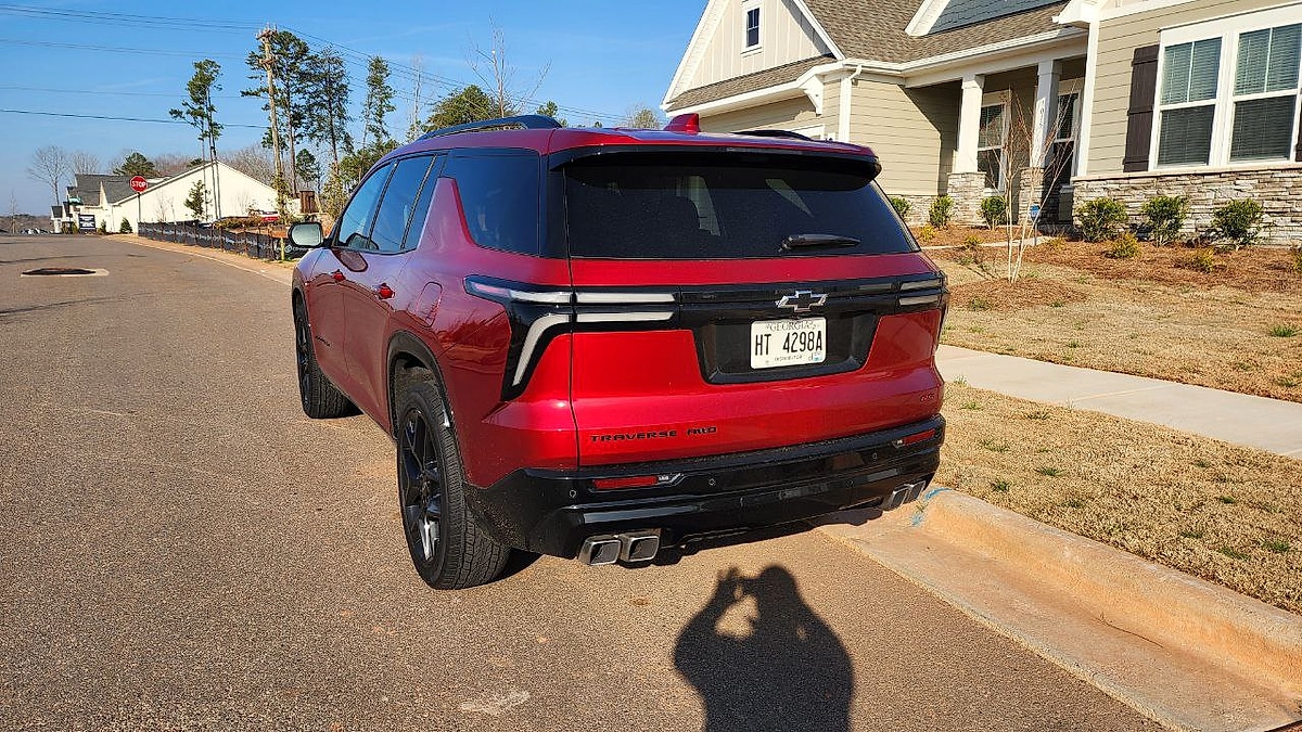 2026 Chevrolet Traverse rear look a good family SUV