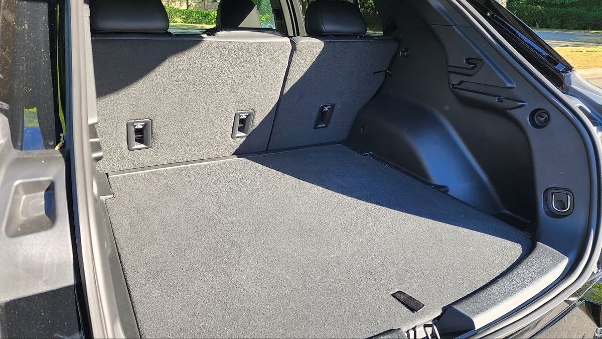 2026 Chevy Equinox Electric vehicle's cargo space