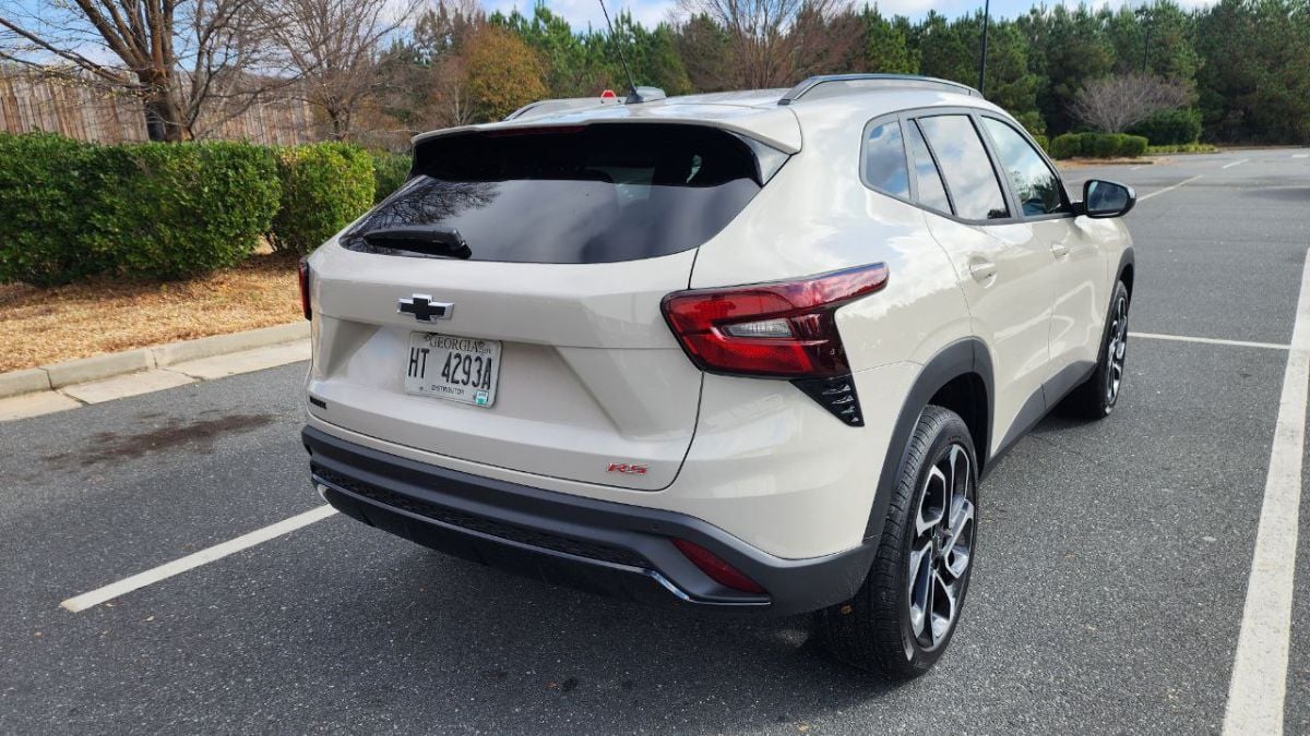 2026 Chevy Trax 2RS rear view