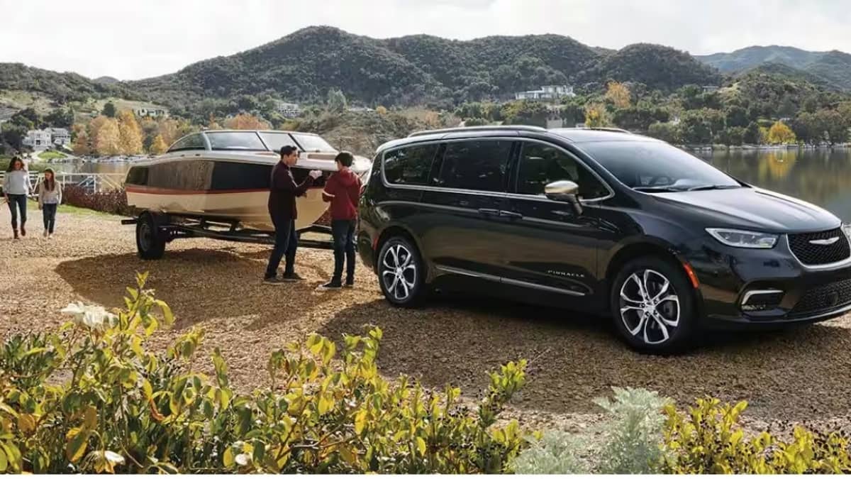 Chrysler Pacifica can tow up to 3,600 pounds