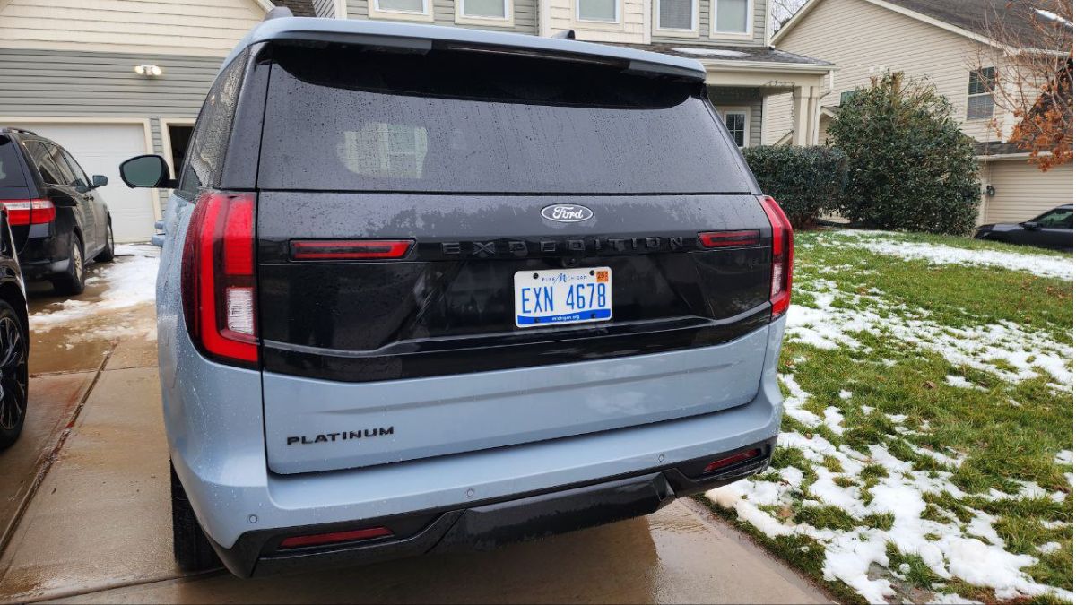 2026 Ford Expedition rear view, the back of the vehicle