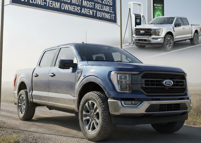 2026 Ford F-150 -Consumer Reports top pick 