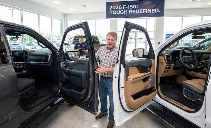 2026 Ford F-150 interior vs 2026 Ford Expedition interior