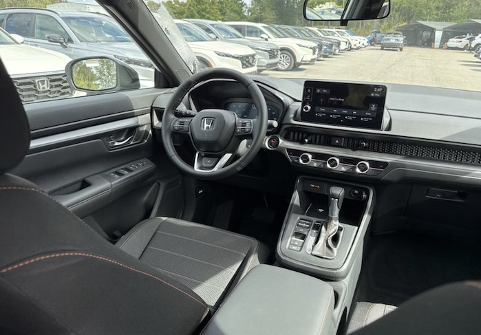 2026 Honda CR-V Hybrid interier view