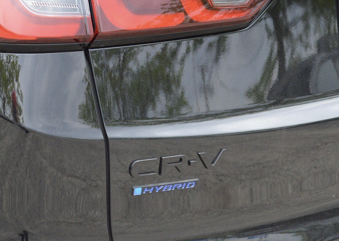2026 Honda CR-V Hybrid rear badge