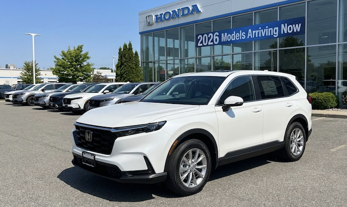 2026 Honda CR-V on the dealer's lot