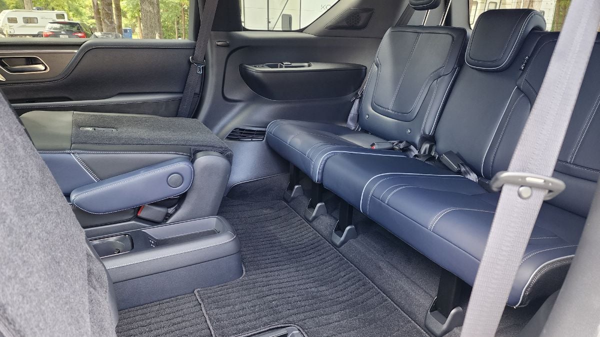 2026 Infiniti QX80 Sport's third row seat