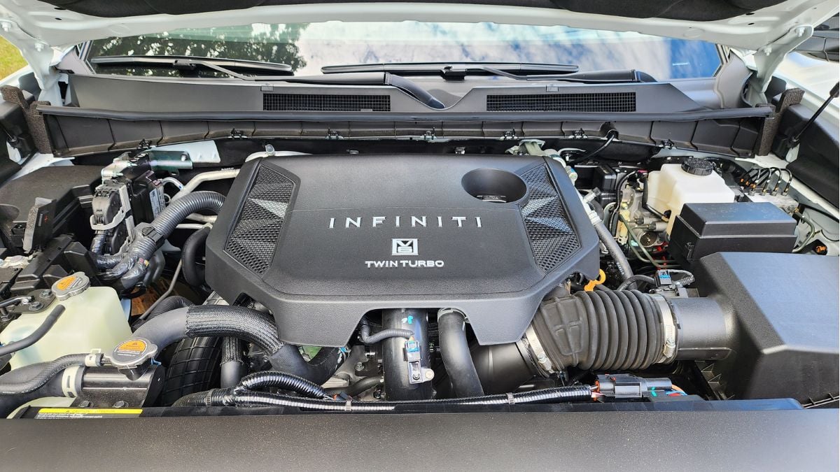 2026 Infiniti QX80 Sport's engine