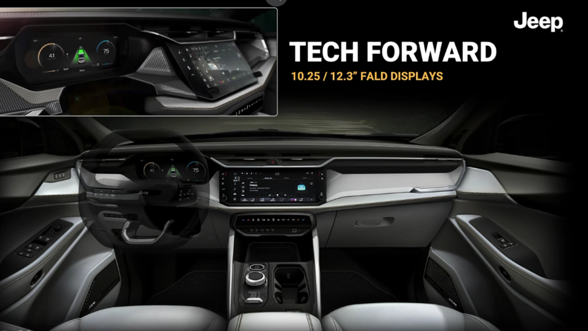 2026 Jeep Cherokee's display and infotainment screen
