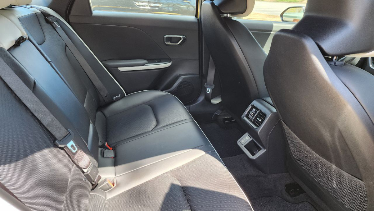 2026 Kia K4 Hatchback GT-Line Turbo's rear seat