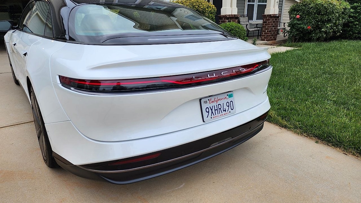 2026 Lucid Air Grand Touring's back