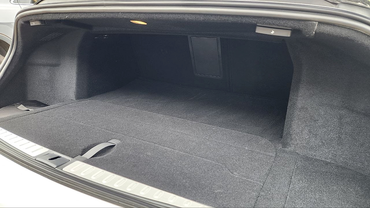 2026 Lucid Air's big cargo space in the trunk
