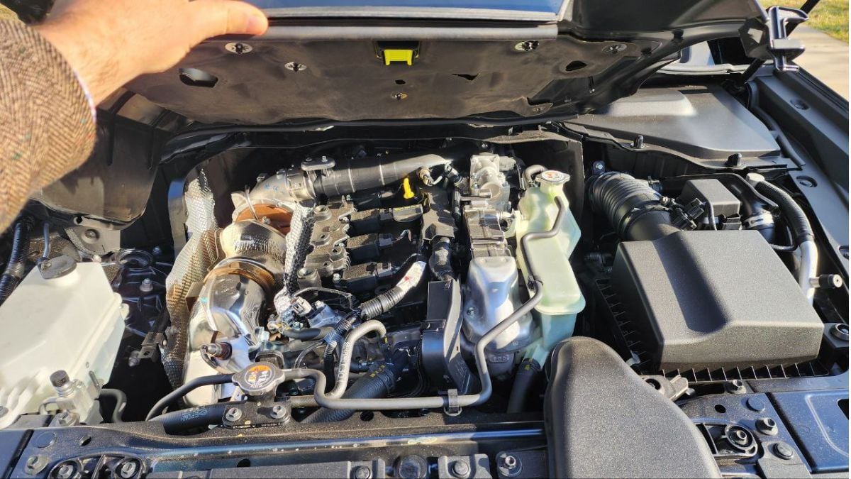 2026 Mazda CX-90's turbocharged 3.3-liter inline-six engine