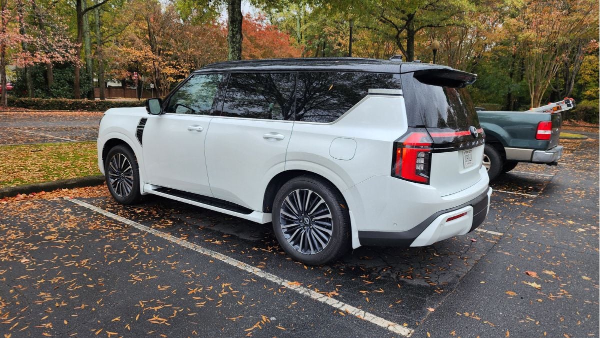 2026 Nissan Armada Platinum Reserve's exterior