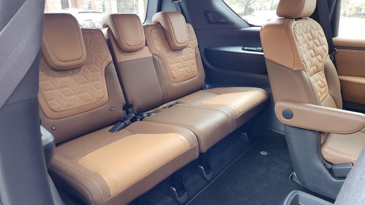 2026 Nissan Armada Platinum Reserve's 3rd row seat