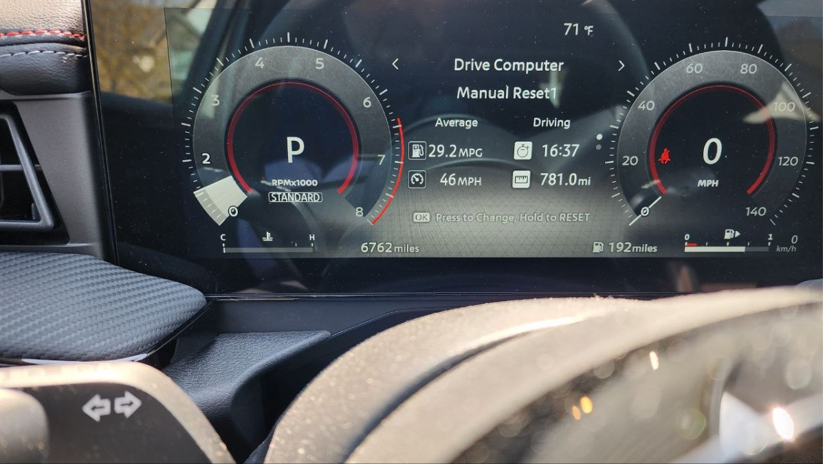 2026 Nissan Kicks MPG numbers from my real-world drive data
