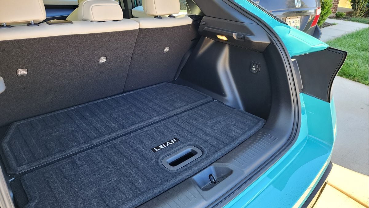 2026 Nissan Leaf's cargo space