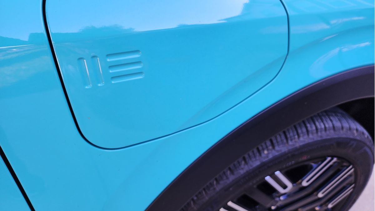 2026 Nissan Leaf charging port's access