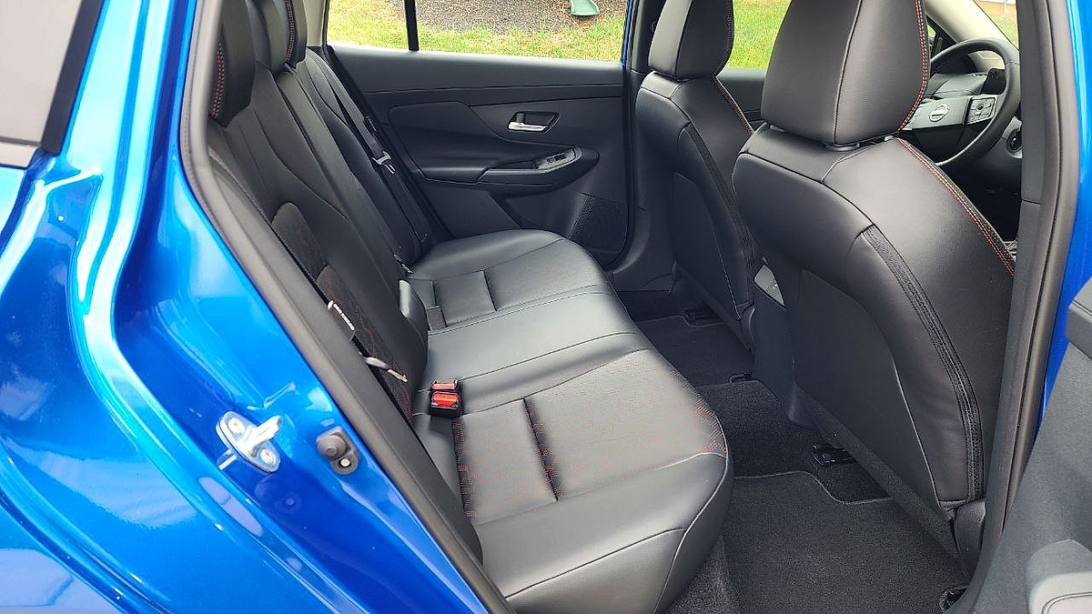 2026 Nissan Sentra's Rear Seat