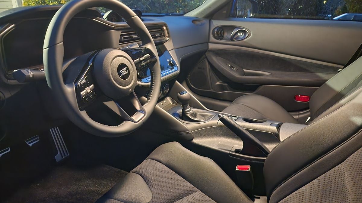 2026 Nissan Z Nismo's interior