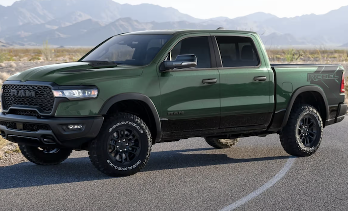 Ray Wilson's 2026 RAM Rebel on the road