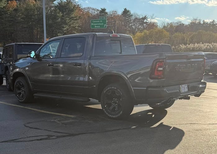 2026 Ram 1500 Big Horn rear view