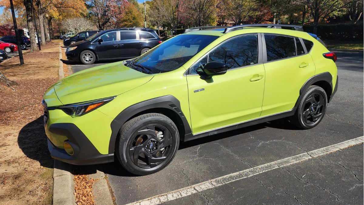 2026 Subaru Crosstrek Hybrid's side view
