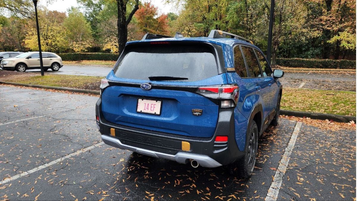 2026 Subaru Forester Wilderness' back exterior design