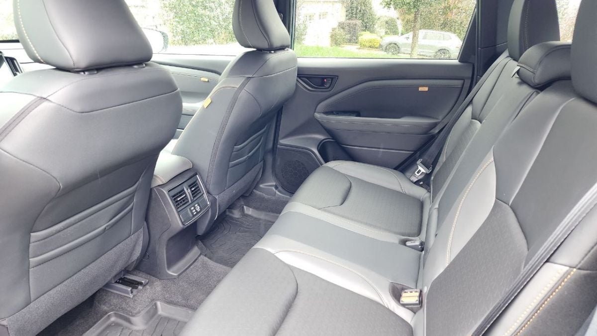 2026 Subaru Forester Wilderness' rear seats