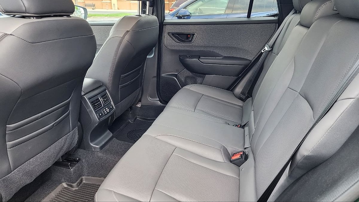 2026 Subaru Outback 2nd row seat