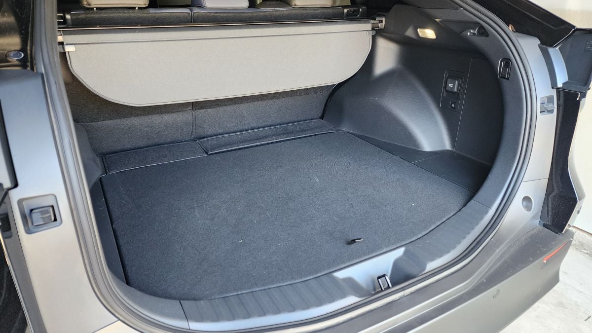 2026 Subaru Solterra's trunk