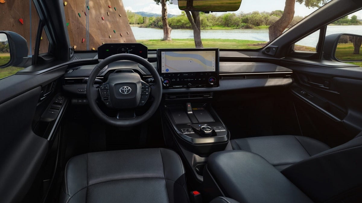 Interior of 2026 Toyota BZ