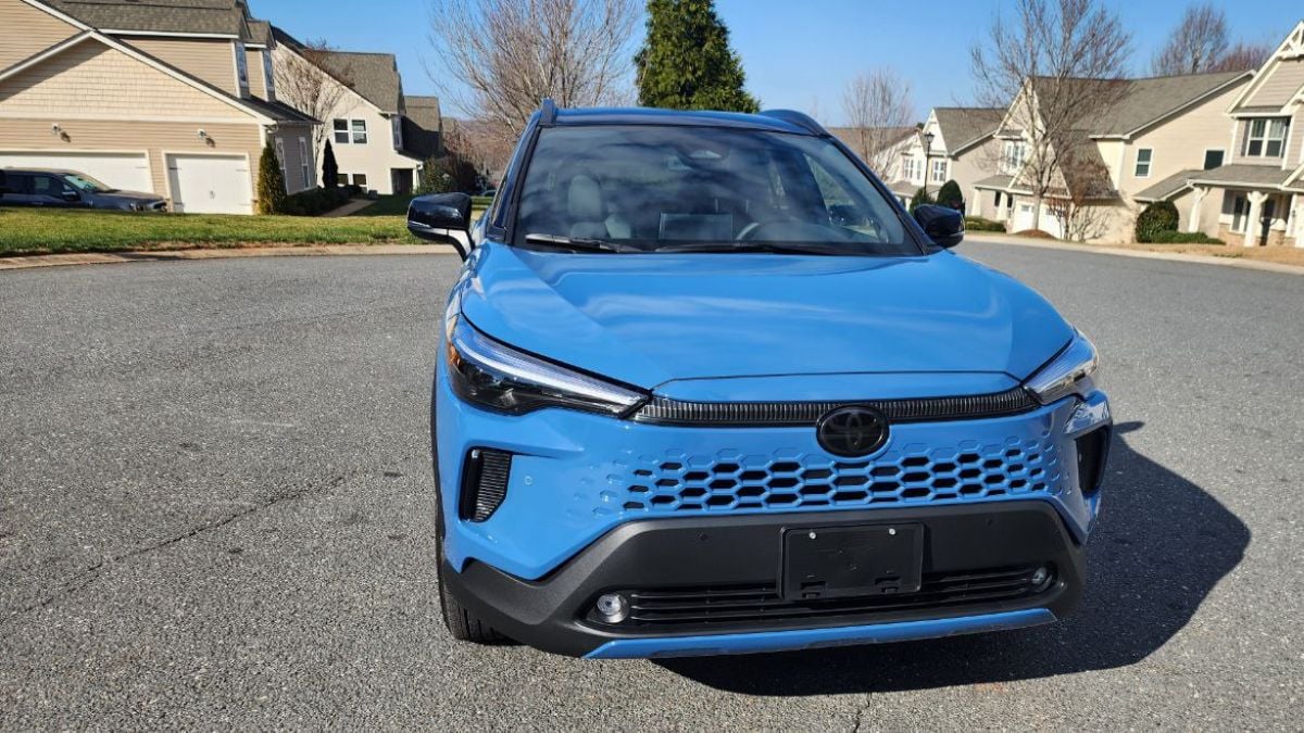 2026 Toyota Corolla Cross Hybrid XSE's front design